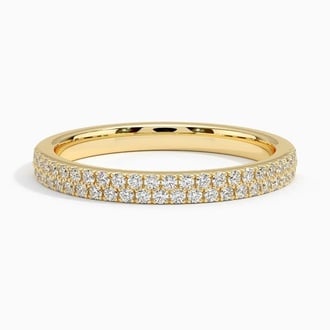 Double Row Diamond Ring