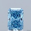 1.5 Ct. Fancy Vivid Blue Radiant Lab Grown Diamond
