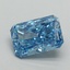 2.25 Ct. Fancy Vivid Blue Radiant Lab Grown Diamond