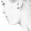The Danuta Earrings, smallside view