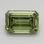 3.30 Ct. Fancy Vivid  Green Emerald Lab Grown Diamond