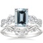 Platinum Three Stone Luxe Willow Diamond Ring (1/2 ct. tw.) with Veranda Diamond Ring