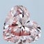 6.02 Ct. Fancy Intense  Pink Heart Lab Grown Diamond