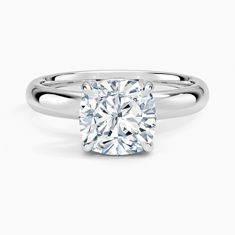 18K White Gold Audrey Perfect Fit 3mm Solitaire Ring