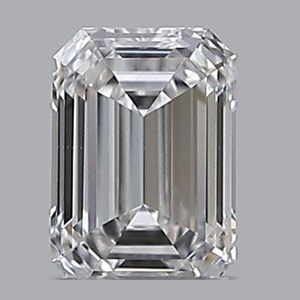 Emerald diamond — real photo