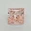 4.08 Ct. Fancy Vivid Pink Princess Lab Grown Diamond