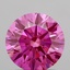 1.56 Ct. Fancy Vivid Pink Round Lab Grown Diamond