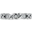 Custom Vine Band with Bezel-Set Diamonds
