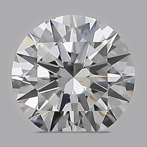 Round diamond — real photo