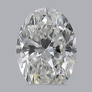 Oval diamond — real photo