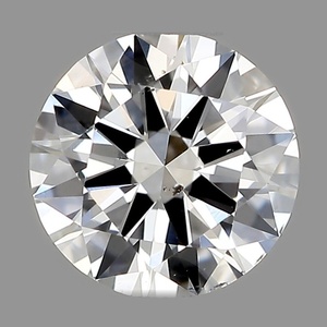 Round diamond — real photo