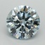 5.04 Ct. Fancy Intense Blue Round Lab Grown Diamond