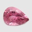 11.1x8.0mm Unheated Pink  Pear   Tourmaline