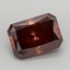 3.06 Ct. Fancy Deep Brownish Pink Radiant Lab Grown Diamond