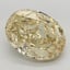 14.01 Ct. Fancy Intense  Yellow Oval Lab Grown Diamond