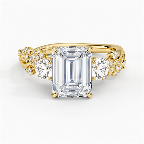 Canopy Three Stone Diamond Ring