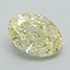 1.14 Ct. Fancy Yellow Oval Lab Grown Diamond