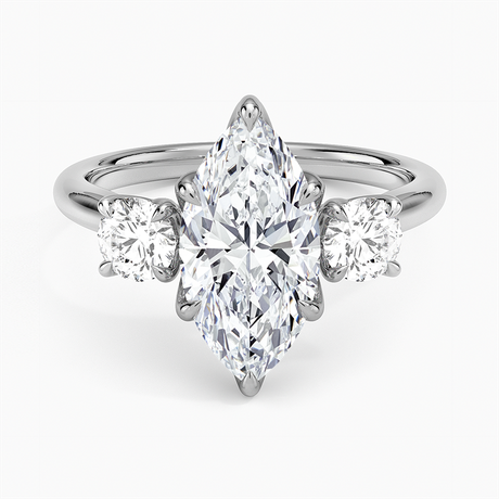 Elodie Perfect Fit Three Stone Diamond Ring