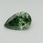 1.04 Ct. Fancy Vivid Pacific Green Pear Lab Grown Diamond