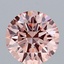 2.13 Ct. Fancy Intense Pink Round Lab Grown Diamond
