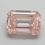2.03 Ct. Fancy Intense Pink Emerald Lab Grown Diamond