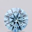 1.41 Ct. Fancy Vivid Blue Round Lab Grown Diamond