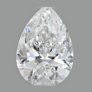 Pear diamond — real photo