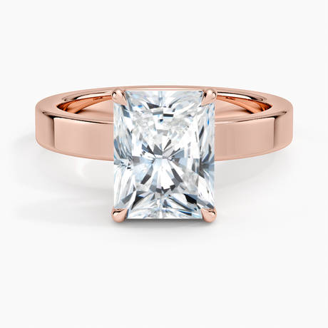 14K Rose Gold Peyton 3mm Solitaire Ring