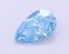 1.01 Ct. Fancy Vivid  Blue Pear Lab Grown Diamond