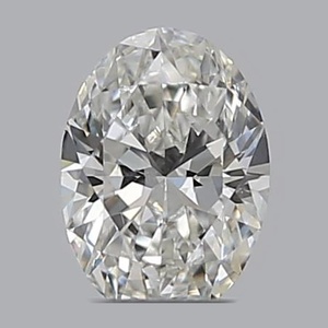 Oval diamond — real photo