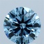 2.00 Ct. Fancy Vivid Blue Round Lab Grown Diamond