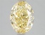 2.58 Ct. Fancy Vivid Yellow Oval Lab Grown Diamond