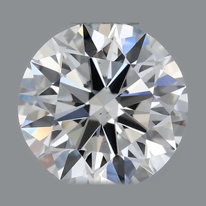 Round diamond — real photo