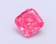1.08 Ct. Fancy Vivid Pink Cushion Lab Grown Diamond