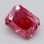 2.06 Ct. Fancy Deep  Pink Radiant Lab Grown Diamond