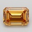 3.01 Ct. Fancy Light  Brown Emerald Lab Grown Diamond