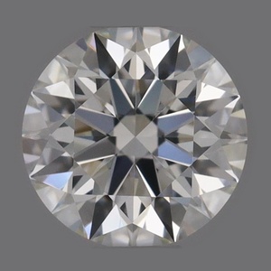 Round diamond — real photo