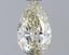 0.52 Ct. Fancy Light Yellow Pear Lab Grown Diamond