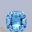 1.03 Ct. Fancy Vivid  Blue Cushion Lab Grown Diamond