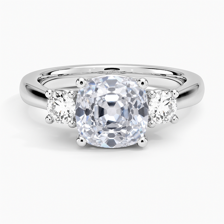 Petite Three Stone Trellis Diamond Ring (1/3 ct. tw.)