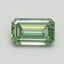 1.08 Ct. Fancy Vivid Pacific Green Emerald Lab Grown Diamond