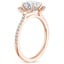 14K Rose Gold Versailles Diamond Ring (3/8 ct. tw.), smallside view