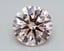3.31 Ct. Fancy Pink Round Lab Grown Diamond