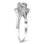 The Dalenna Ring, smalltop view on a hand