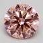 3.00 Ct. Fancy Intense Pink Round Lab Grown Diamond