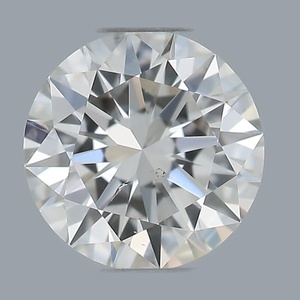 Round diamond — real photo