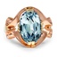 Retro Aquamarine Vintage Ring