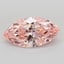 4.00 Ct. Fancy Vivid Pink Marquise Lab Grown Diamond