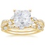 18KY Moissanite Luxe Willow Bridal Set (1/2 ct. tw.), smalltop view