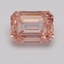 3.00 Ct. Fancy Intense Pink Emerald Lab Grown Diamond